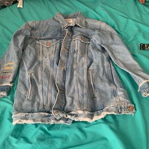 Oversize Agolde denim jacket